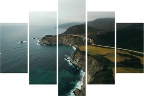 Tablou - Stânci în ocean (150x105 cm)