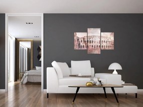 Tablou - Carte poștală de epocă a orașului N⁰2 (90x60 cm)