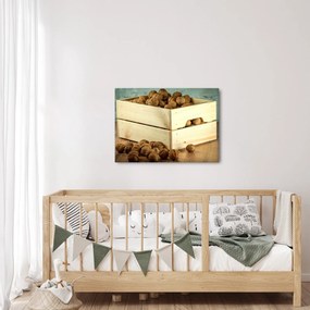 Tablou - Natură moartă de toamnă cu nuci (70x50 cm)