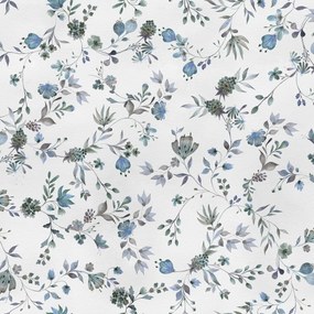 Fototapet, Blossom Fling, Blue, Rebel Walls
