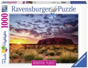 PUZZLE MUNTELE ULURU, 1000 PIESE - RAVENSBURGER (RVSPA15155)