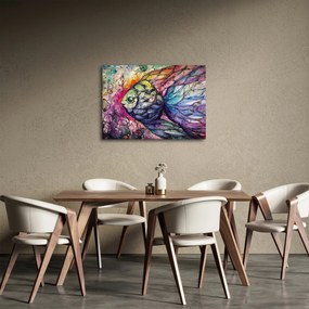 Tablou - Peștișorul colorat (70x50 cm)