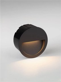 Spot incastrabil exterior IP65, LED CCT Sete negru