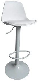 Scaun tip bar Dobie (alb). 1040312
