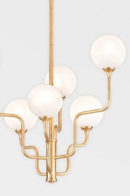 Candelabru design modern ONYX cu 6 surse de lumina