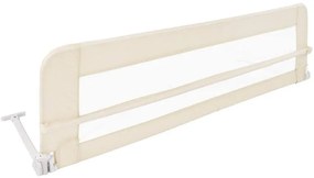 Barieră de pat, 102 cm, bej