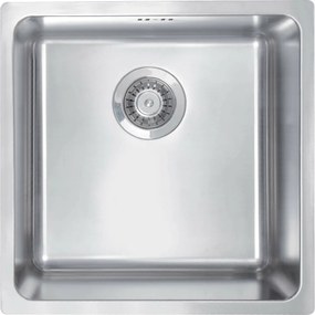 Chiuveta Deante Egeria inox satinat 44x44 cm