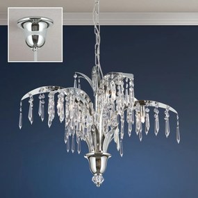 Lustra cristal eleganta stil modern Palme 6L chrome plated