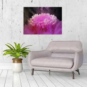 Tablou cu floare în fum roz (70x50 cm), în 40 de alte dimensiuni noi