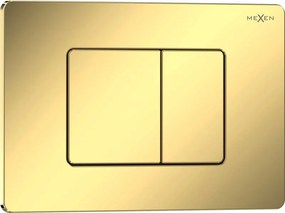 Mexen Tex 05 buton de clătire din oțel inoxidabil, auriu șampanie lucios - 6105-08