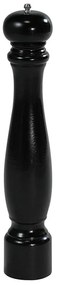 Rasnita pentru piper Kesper 13665, 40 cm, Reglare nivel de macinare, Lemn, Negru