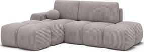 Colțar Vittario extensibil, 227x170x95 cm, orientare stânga – Modullo 03