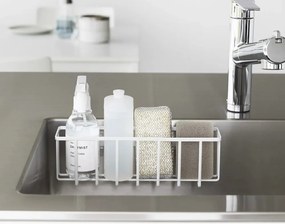 Suport pentru accesorii de spălat alb autoadeziv din metal Film Hook – YAMAZAKI