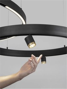 Sistem circular sina magnetica cu iluminat in partea superioara Breda 150cm