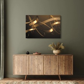 Tablou - Panglici de bronz (90x60 cm)
