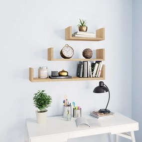 Set 3 polite in decor stejar sonoma XALA
