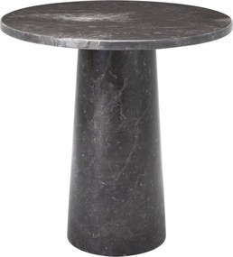 Masuta laterala din marmura gri design elegant LUX Terry 114229 HZ