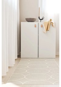 Covor tip traversă pentru interior și exterior crem 70x200 cm Boo Linen – Pappelina