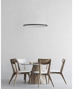 Lustră LED dimabilă pe cablu Azzardo AZ5019 AGNES LED/48W/230V d. 58 cm negru