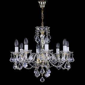 Candelabru Cristal Bohemia Exclusive 8 brate, diam. 58cm TIFFANI VIII CE