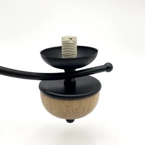 Lustră pe lanț Brilagi COTTAGE 5xG9/40W/230V fag/alb