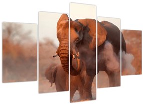 Tablou - Marele elefant african (150x105 cm)