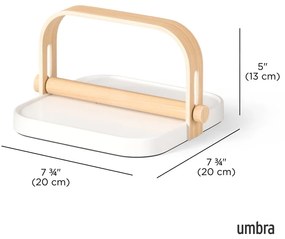 Suport pentru șervețele din lemn Bellwood – Umbra