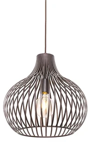 Lampă modernă cu pandantiv maro 38 cm - Saffira