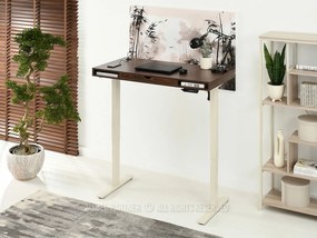 Masă PC Osto 120 (nuc + crem). 1109830
