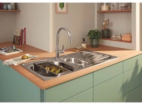 GROHE 40852SD0 - Strecurătoare multifuncțională 450 × 150 × 100 mm, inox