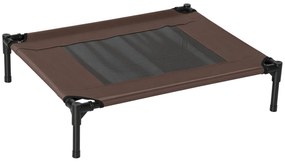 PawHut Pat pentru caine pisica pat de tabara mare confort pe picioare material Oxford textilenă micro-perforată | Aosom Romania