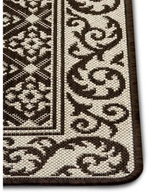 Covor de bucătărie Hanse Home Weave Romb, 70x180 cm, maro