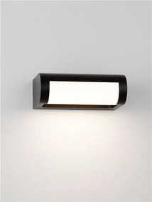 Aplica de perete exterior LED 3000K IP65 Rox negru