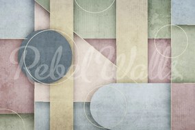 Fototapet, Arch Forms Pastel, Rebel Walls