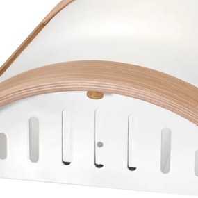 Aplică ELODIE 1xE27/60W/230V stejar