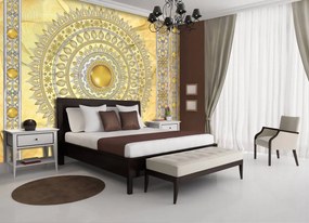 Fototapet - Mandala în aur (254x184 cm)