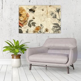 Tablou - Pajiștea albinelor (90x60 cm)
