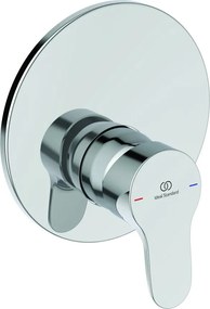 Baterie dus incastrata Ideal Standard Cerabase crom lucios fara corp ingropat