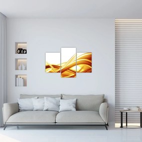 Tablou - Abstrac galben (90x60 cm)