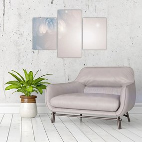 Tablou - Flori înzăpezite (90x60 cm)