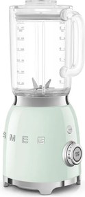Blender Smeg BLF03PGEU, 800 W, 1,5 l, 18 000 rpm, 4 programe, 4 viteze +Impuls, Otel inoxidabil, Verde pastel