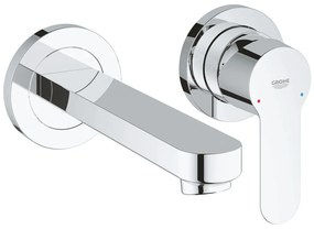 Baterie lavoar incastrata crom, corp incastrat inclus, Grohe BauEdge