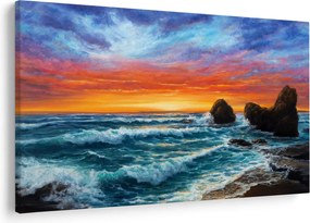 Tablou - Apus de soare (90x60 cm)
