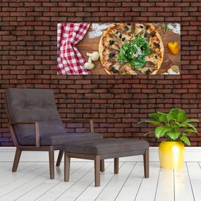Tablou cu pizza (120x50 cm)