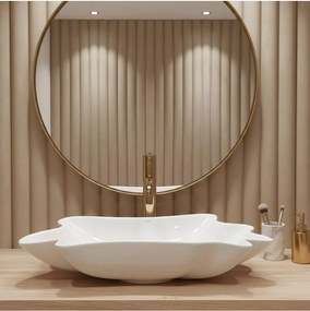 Lavoar REA Infinity + Dop Click-Clack alb