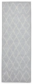 Covor tip traversă gri deschis lavabil 76x230 cm Coral Light Grey – Think Rugs