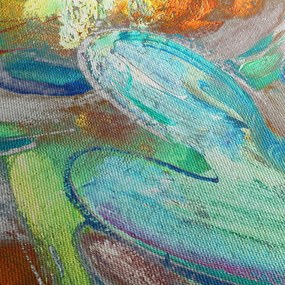 Tablou - Abstract colorat (120x50 cm)
