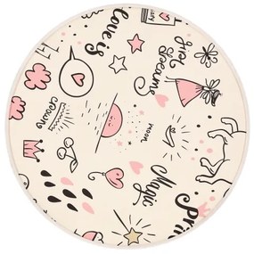 Plafonieră pentru copii KIDDY 2xE27/40W/230V bej/roz