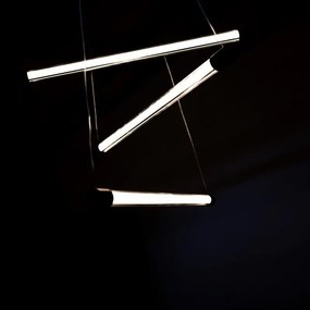 Lustra LED design modern Palos 3 3-Step DIMM Bk