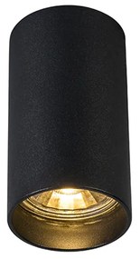 Spotlight modern negru 5,5 cm - Tuba
